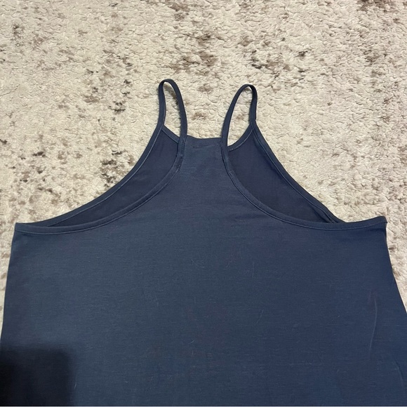 Athleta Essence Explore Tank Granite Gray High Neck Racerback size medium - Picture 11 of 12